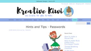 
                            4. Tips on Logging into your KIWI ACCOUNT - Kreative Kiwi Embroidery ...