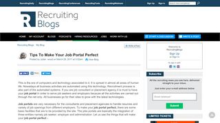 
                            6. Tips To Make Your Job Portal Perfect - RecruitingBlogs