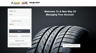 
                            2. Tire Battery Company Credit Card: Log In or Apply