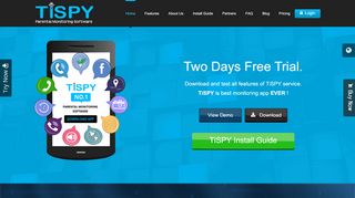 
                            8. TiSPY - How to track a cell phone Android phone tracker