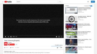 
                            5. Titan Licensing [English] - YouTube
