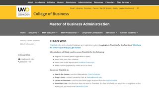 
                            5. Titan Web and Titan Apps - College of Business University of ...