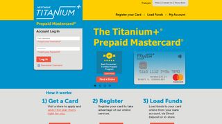 
                            1. Titanium+® | Prepaid Card