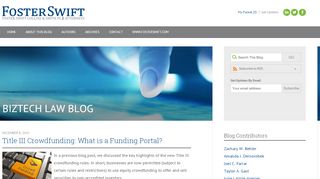 
                            6. Title III Crowdfunding: What is a Funding Portal?: Technology Law ...