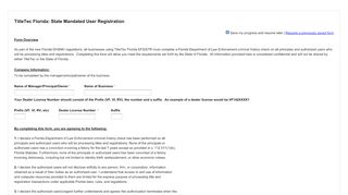 
                            7. TitleTec Florida: State Mandated User Registration