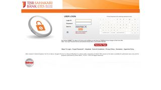 
                            3. TJSB Sahakari Bank Ltd. Online Banking - Login