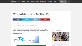 
                            4. TK Gesundheitscoach – so funktioniert's - Giga