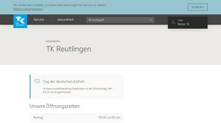 
                            6. TK Reutlingen | Die Techniker