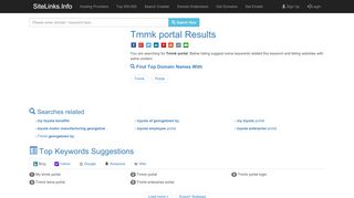
                            7. Tmmk portal Results For Websites Listing - SiteLinks.Info