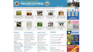 
                            8. TNAU Agritech Portal :: Home