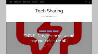 
                            1. TNB E-Services to view and pay your electric bill | Tech …