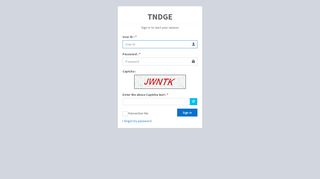 
                            2. TNDGE | Log in