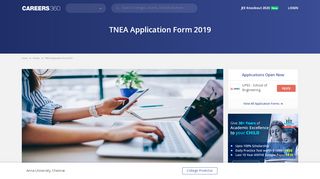 
                            2. TNEA Application Form 2019, Registration - Apply online here