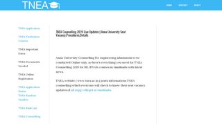 
                            2. TNEA Counselling 2019| Anna University Online Counseling ...