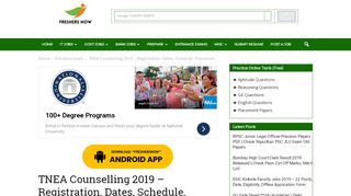 
                            5. TNEA Counselling 2019 - Dates, Registration, Counselling ...