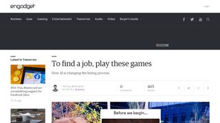 
                            6. To find a job, play these games - engadget.com