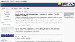 
                            2. Toastmasters - Toastmasters Europe - Continental Europe ...