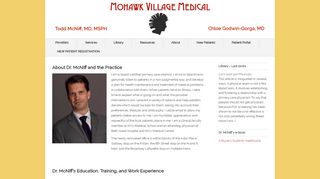 
                            9. Todd McNiff, MD « Mohawk Village Medical