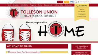 
                            8. Tolleson Union High School District - Home