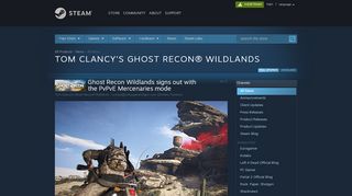
                            9. Tom Clancy's Ghost Recon® Wildlands - News - All News