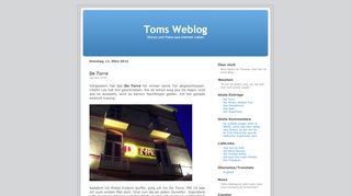 
                            8. tom.beeplog.de - Toms Weblog