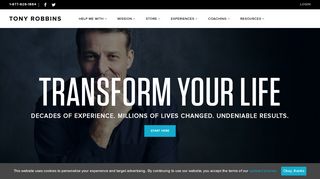 
                            1. Tony Robbins - The Official Website of Tony Robbins