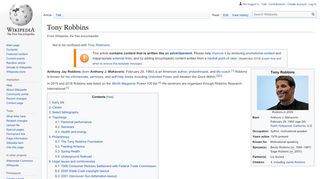 
                            7. Tony Robbins - Wikipedia