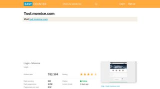 
                            4. Tool.momice.com: Login - Momice - Easy Counter