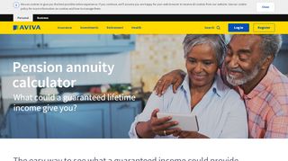 
                            1. Tools and calculators | Pension annuity calculator - Aviva