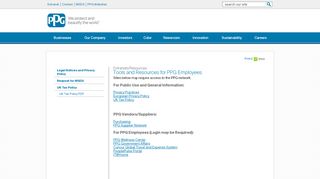 
                            4. TOOLS AND RESOURCES FOR PPG EMPLOYEES - PPG ...