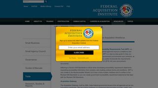 
                            8. Tools | FAI.GOV