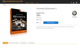 
                            5. Toontrack EZdrummer 2 - da-x.de