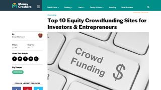 
                            7. Top 10 Equity Crowdfunding Sites for Investors & Entrepreneurs