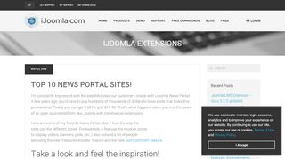 
                            1. Top 10 News Portal Sites! » iJoomla Blog