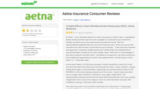 
                            7. Top 10 Reviews of Aetna Insurance - mythreecents.com