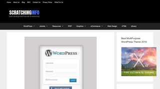 
                            1. Top 20 Best WordPress Login and Registration …