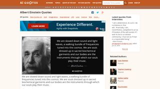 
                            7. TOP 25 QUOTES BY ALBERT EINSTEIN (of 1952) | A-Z Quotes