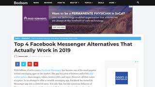 
                            8. Top 4 Facebook Messenger Alternatives That Work (2019 ...