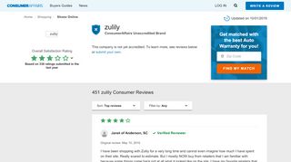 
                            9. Top 445 Reviews about zulily - consumeraffairs.com