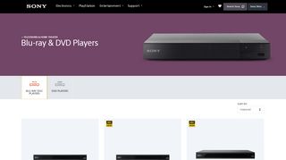 
                            1. Top 4K & Smart Blu-ray Players | Sony US