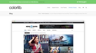 
                            6. Top 50+ News Magazine WordPress Themes 2019 - colorlib