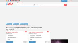 
                            6. Top airtel postpaid connection in secunderabad,Hyderabad ...