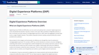 
                            8. Top Digital Experience Platforms (DXP) in 2019 | TrustRadius