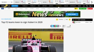 
                            7. Top F2 teams keen to sign Hubert in 2020 - motorsport.com