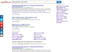 
                            5. Top Https Amc61 Infor ETM deals at mySimon | Online Reviews