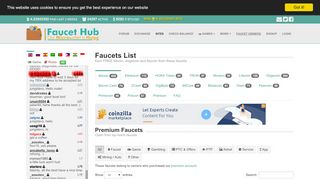 
                            9. Top Paying Faucets List | FaucetHub - Bitcoin …