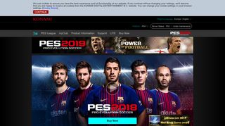 
                            4. TOP | PES - PRO EVOLUTION SOCCER 2018 Official Site