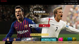 
                            2. TOP | PES - PRO EVOLUTION SOCCER 2019 Official Site - Konami