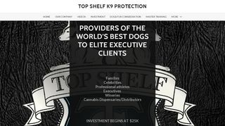 
                            3. Top Shelf K9 Protection - Personal Protection, Dogs K9s