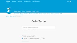 
                            6. Top up online | 2degrees